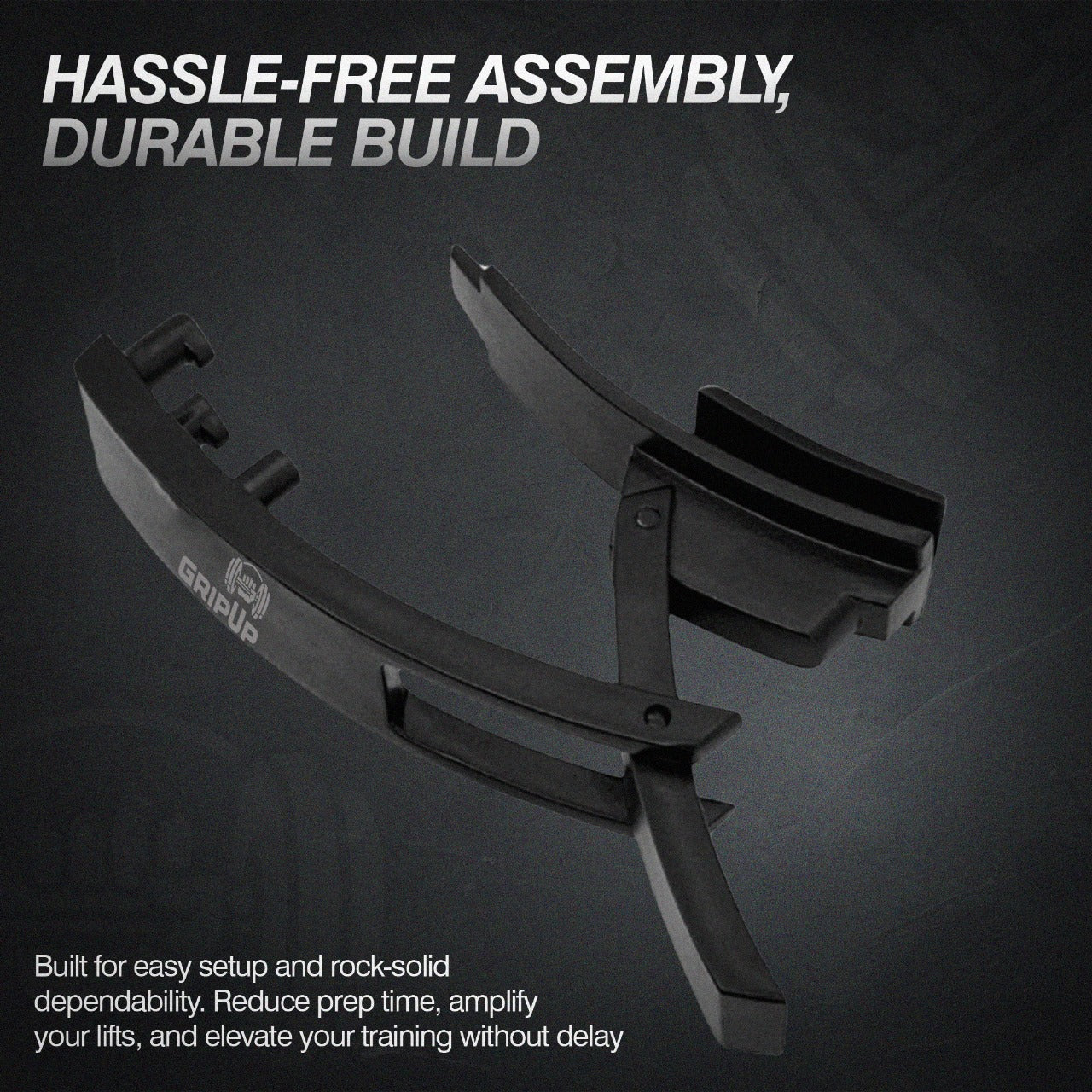 GripUp Replacement Lever Buckle - Black